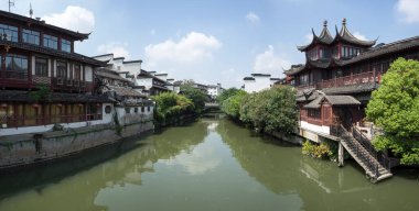 Tayland şehrinin güzel mimarisi