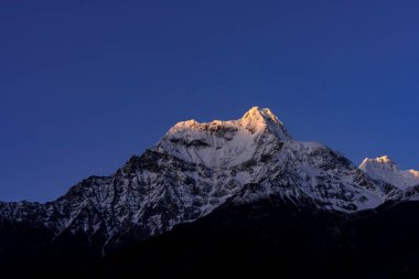 Dağın güzel manzarası