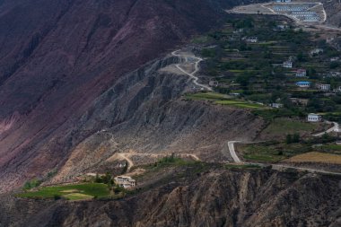 Dağların güzel manzarası