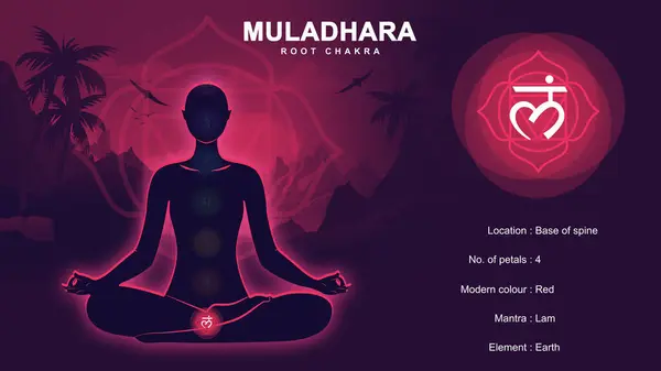 Muladhara çakrasının özellikleri ve meditasyon insan pozu