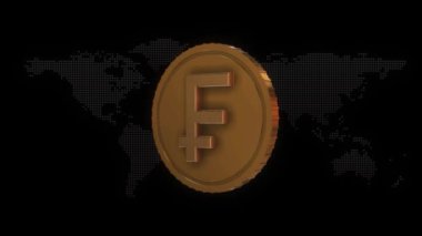 Altın CFP franc Para Birimi sembolü Altın CFP franc para birimi işareti