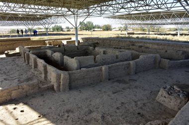 The ancient site of Sarazm is in Penjikent in north-western part of Tajikistan