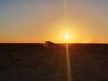 The Ustyurt Plateau is a central Asian plateau in Uzbekistan and Kazakhstan