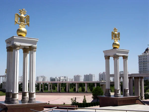 stock image Ashgabat or Asgabat is the capital and the largest city of Turkmenistan