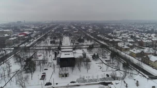 Het Mariupol Panorama Van Stad Februari 2022 Voor Oorlog Vreedzame — Stockvideo