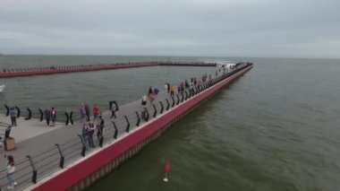 2021 'deki huzurlu şehir. Yüksek kalite 4K görüntü.