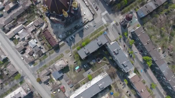 Die Friedliche Stadt Mariupol Während Der Quarantäne April 2020 Vor — Stockvideo