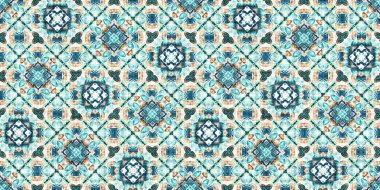  Modern nantucket summer printed edging time fabric. Banner ribbon in seamless repeat.Teal beach house border in coastal style patchwork pattern.