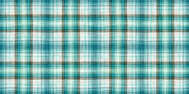  Seamless sailor flannel edging trim textile. Gingham rustic banner ribbon endless tape.Teal rustic coastal beach house border check fabric tile.