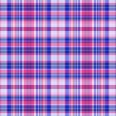  Kusursuz çeşitlilikte kırmızı mavi denizci flanel tekstil tartan tekstil tekstili. Sahildeki sahil evinde boyalı gingham. Kumaş döşemeleri kontrol et..