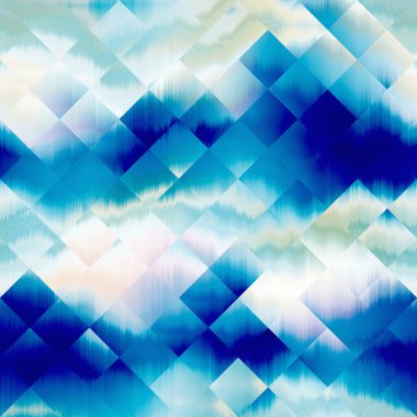 Plaj mayosu ve moda baskısı için nemli ombre geometrik renk karışımı. Damlayan dijital sıvı suluboya girdap etkisi. Yüksek çözünürlüklü kusursuz madde. Dalgalı yaz boyası boho.