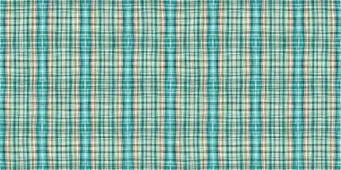 Kusursuz denizci flanel kesim tekstili. Gingham rustik sancak şeridi bitmek bilmeyen şerit. Teal rustic sahil evi. Kumaş kenarı. 