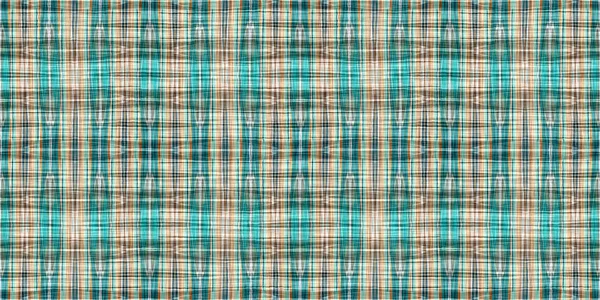 Kusursuz denizci flanel kesim tekstili. Gingham rustik sancak şeridi bitmek bilmeyen şerit. Teal rustic sahil evi. Kumaş kenarı. 