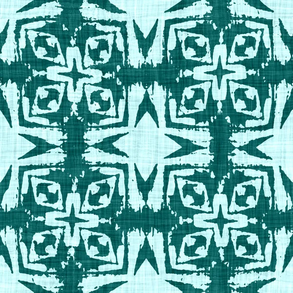 Bezešvé Pobřežní Rozmazané Prádlo Efekt Geometrické Mozaiky Patchwork Námořnické Mužské — Stock fotografie