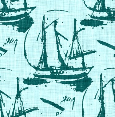  Kusursuz sahil bulanık keten efekti geometrik mozaik etkisi. Patchwork denizcilik, erkeksi yaz kurdelesi kesimi. Teal mavisi beyaz canlı suluboya batik azulejos fayans kenar afişi arkaplanı.