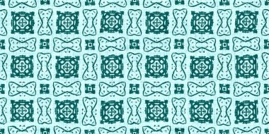  Kusursuz su kıyısı bulanık keten efekti geometrik mozaik efekt. Boho Patchwork denizcilik erkeksi kurdele kesimi. Teal yeşil, canlı suluboya batik azulejos fayans kenar afişi arkaplanı.