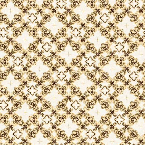 Mosaic Geometric Dark Brown Seamless Texture Pattern Trendy Kaleidoscope Woven — Stok fotoğraf
