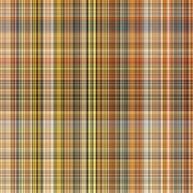 Woodland brown tartan seamless pattern textile. Tonal autumnal forest plaid with organic texture. Background of orange stripe for rough wallpaper