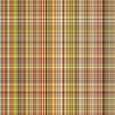 Woodland brown tartan seamless pattern textile. Tonal autumnal forest plaid with organic texture. Background of orange stripe for rough wallpaper
