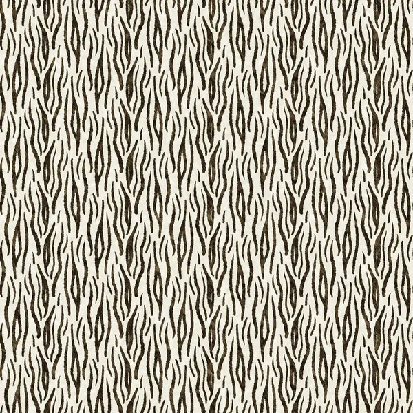귀여운 사파리 호랑이는 장식용 무늬를 프린트한다 털없는 중립적 디자인 — 스톡 사진