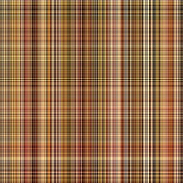 Woodland Brown Tartan Seamless Pattern Textile Tonal Autumnal Forest Plaid — Stockfoto