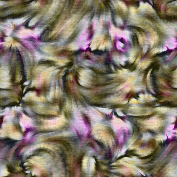 大理石の花の装飾パターン 印刷中の有機物のためのシームレスな植物洗浄 レトロファッションタイル — ストック写真