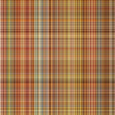 Woodland brown tartan seamless pattern textile. Tonal autumnal forest plaid with organic texture. Background of orange stripe for rough wallpaper