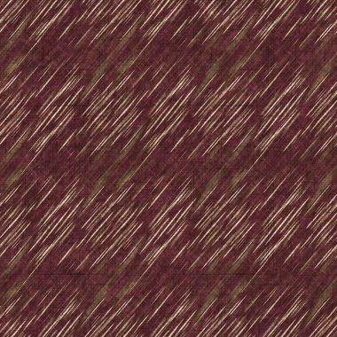 Camo brown marl seamless pattern. Natural woven melange wallpaper tile. Mottled material of trendy striped background
