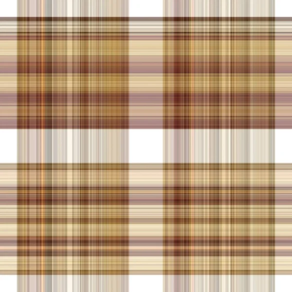 Woodland White Tartan Seamless Pattern Textile Tonal Autumnal Forest Plaid — ストック写真