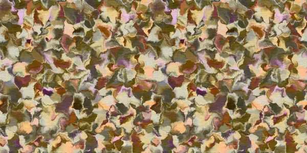 Camouflage Welligen Marmor Nahtlosen Rand Verlaufsunschärfe Für Camo Bohemian Ribbon — Stockfoto