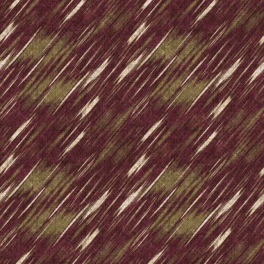 Camo brown marl seamless pattern. Natural woven melange wallpaper tile. Mottled material of trendy striped background