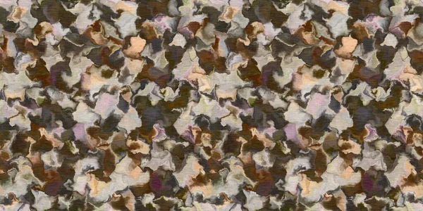Kamouflage Vågig Marmor Sömlös Gräns Lutande Oskärpa För Camo Bohemiskt — Stockfoto