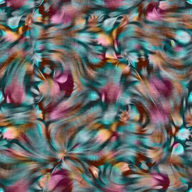 Mermer desenli çiçek deseni. Parmak izi için kusursuz botanik yıkama. Retro moda fayansları