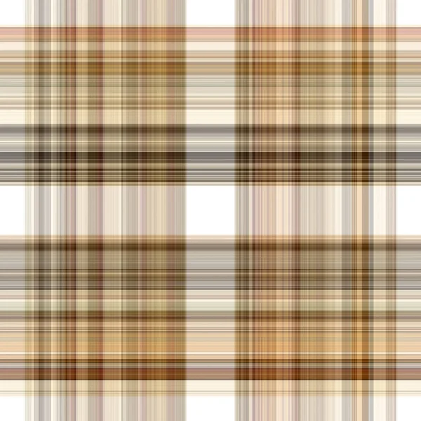 Woodland White Tartan Seamless Pattern Textile Tonal Autumnal Forest Plaid — Stockfoto