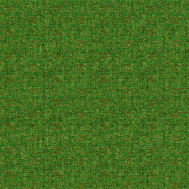 Green retro 1960s linen seamless pattern. Forest style vintage for decorative backdrop. Mid century moss old-fashioned geometric design