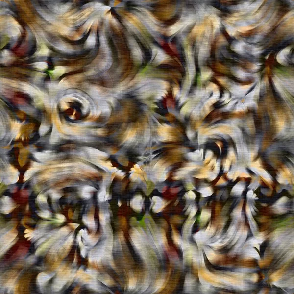 Marmurkowy Kwiatowy Wzór Dekoracyjny Płynna Myjnia Botaniczna Druku Organicznego Płytka — Zdjęcie stockowe