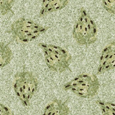 Yeşil mermer çilek, dikişsiz vintage desen. Cottagecore keten retro yaz meyveli duvar kağıdı. Garip, tatlı, sağlıklı, böğürtlen arkaplanı