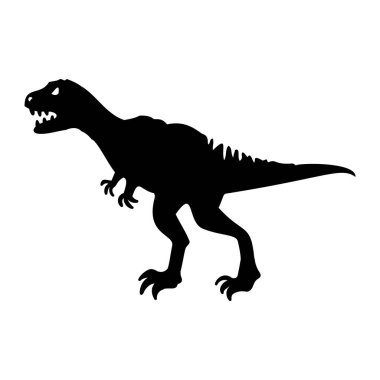 Cute dinosaur vector motif for kids. Hand drawn childlish paleo reptile illustration for quirky art