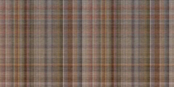 Tartan Seamless Border Traditional Gingham Texture Natural Trendy Trim — Fotografia de Stock