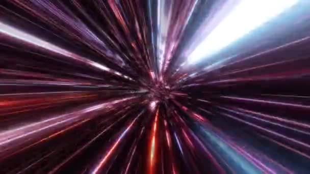 Animated Background Wormhole Space Loop Resolution Seconds Long — Stock video