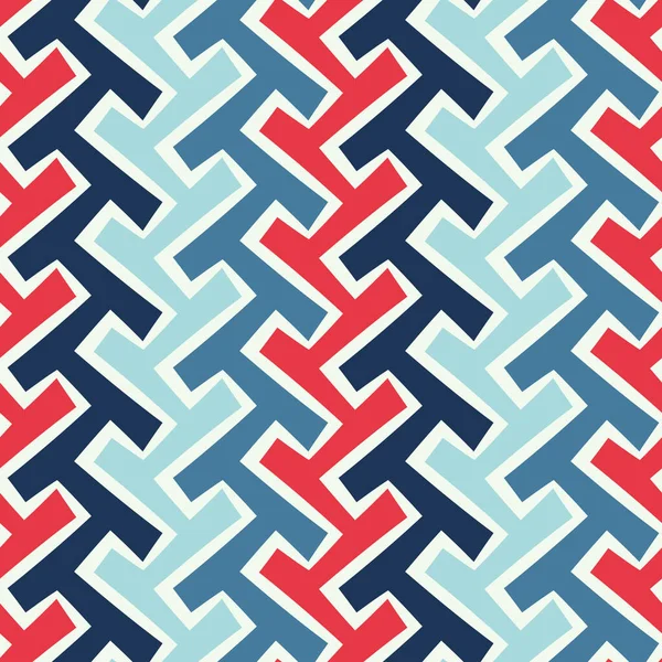 Geometrische Struktur Mit Mehrfarbigen Vertikalen Linien Zickzack Gestreifte Textur Mit — Stockvektor