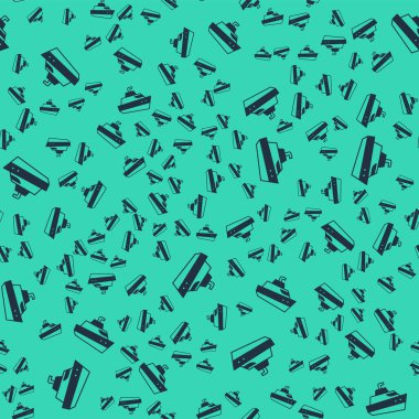 Siyah sürat teknesi simgesi yeşil arka planda izole edilmiş. Vektör