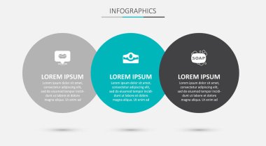 Set Acne Smiling lips and Bar of soap. Business infographic template. Vector.