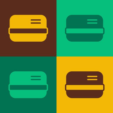 Pop sanat kredi kartı simgesi renk arkaplanında izole edildi. Çevrimiçi ödeme. Nakit çekilmesi. Finansal operasyonlar. Alışveriş tabelası. Vektör