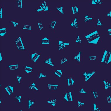 Maymun çubuğunu, kum havuzunu, oyun alanını ve pürüzsüz deseni ayarla. Vektör