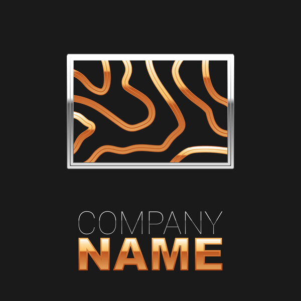 Линия Деревянный луч значок изолирован на черном фоне. Доска для бревна. Красочная концепция контура. Вектор