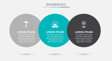 Demirci fırını, Hammer ve Horseshoe ayarlayın. Ticari bilgi şablonu. Vektör