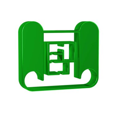 Şeffaf arkaplanda sera planı simgesi izole edildi. 