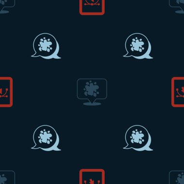 Bilgisayarı dizayn programı, boya spreyi ve kusursuz desen ile ayarla. Vektör