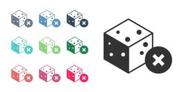 Siyah şekersiz simge beyaz arkaplanda izole edildi. Küp şekerler. Tatlı, besleyici, lezzetli. Rafine şeker. Simgeleri renklendirin. Vektör.